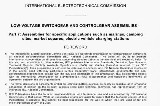 BS EN IEC 61439-7 pdf free download