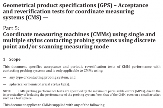 BS EN ISO 10360-5 pdf free download