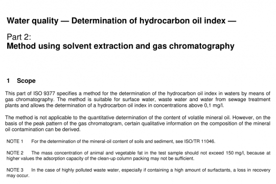 BS EN ISO 9377-2 pdf free download